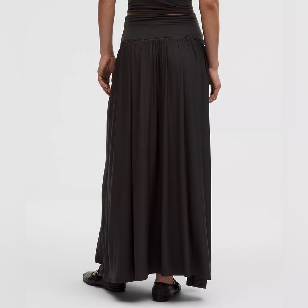NWT Lululemon 2-in-1 Maxi Dress Black - Picture 4 of 6